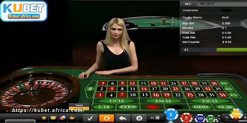 Roulette Bbin Live Casino KUBET mang đến bầu không khí hồi hộp trong từng vòng quay bánh xe