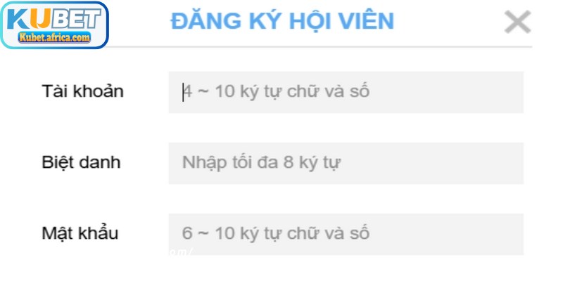 Hướng dẫn các bước đăng ký KUBET tài khoản nhanh chóng