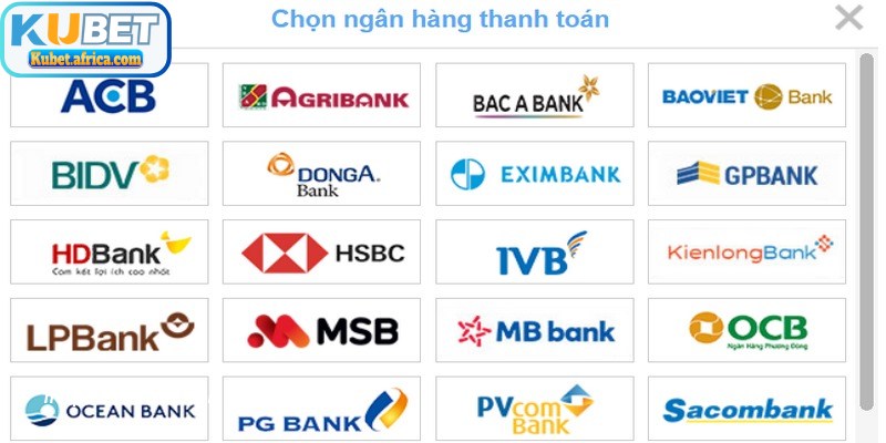 Hệ thống thanh toán kubet đa kênh giúp mọi giao dịch của bạn trở nên đơn giản