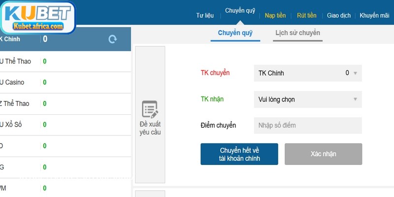 Kiểm tra kỹ số dư và điều kiện vòng cược trước khi rút tiền KUBET