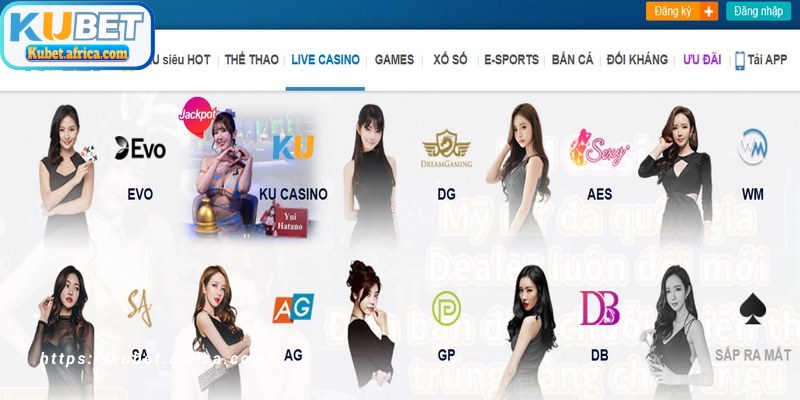 Đội ngũ MC người Việt luôn đồng hành giúp cuộc chơi casino KUBET thêm phần thú vị
